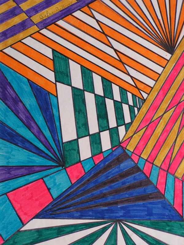 Formen 3, 1970, Filzstift-Papier, 21x30.jpg